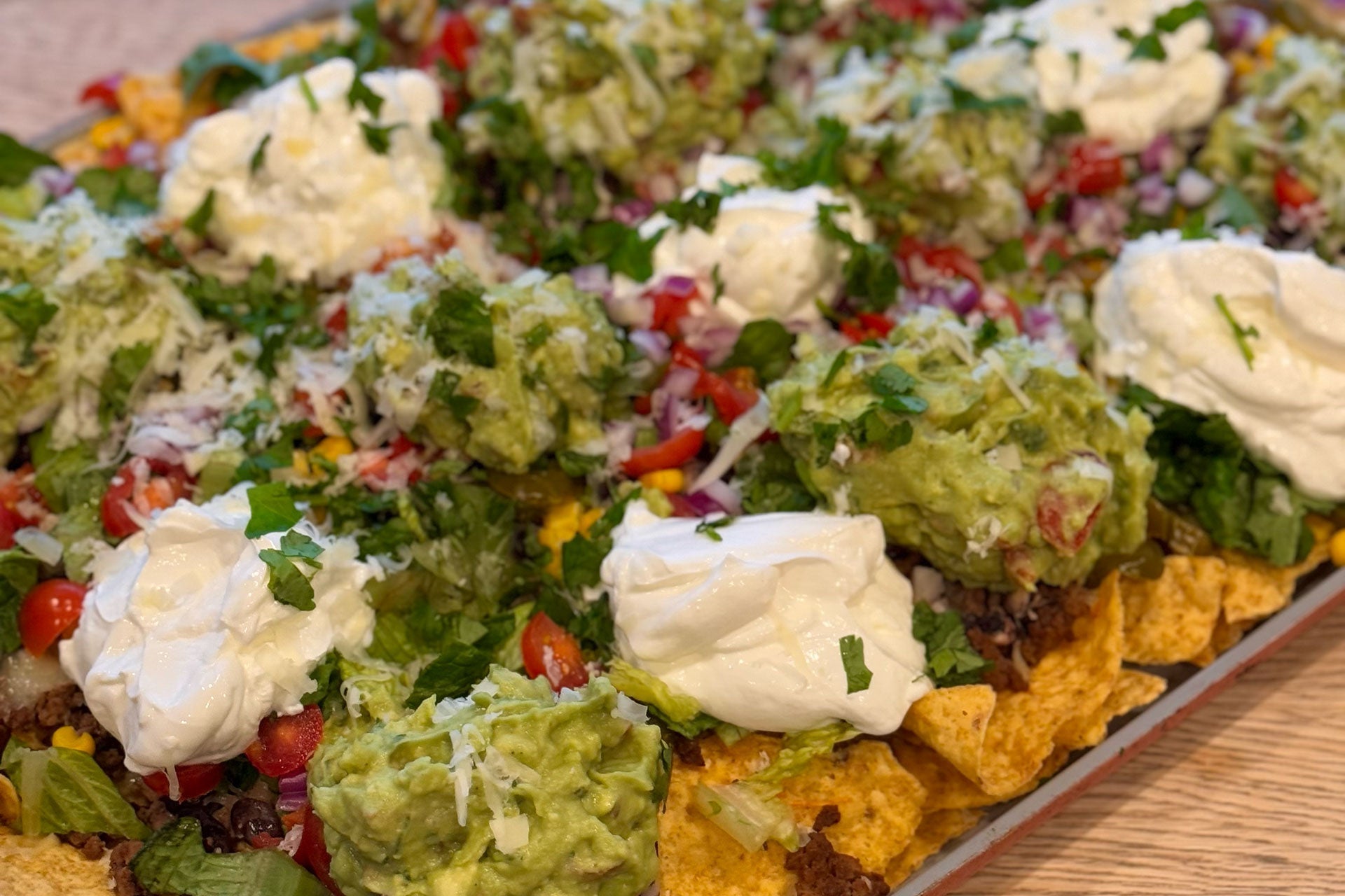 Loaded Sheet-Pan Nachos