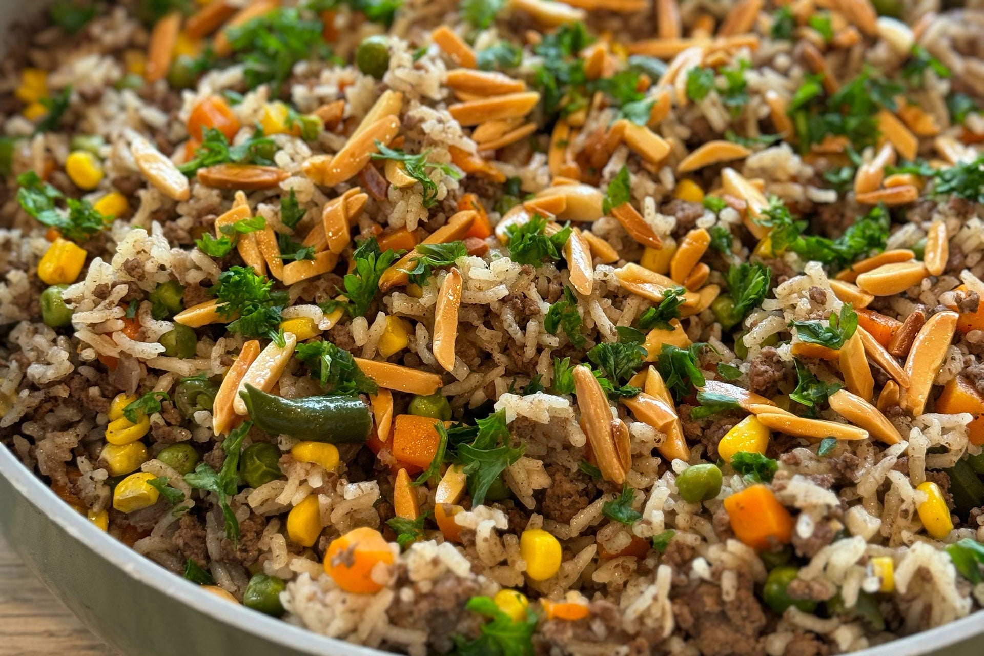 Lebanese Spiced Rice & Beef