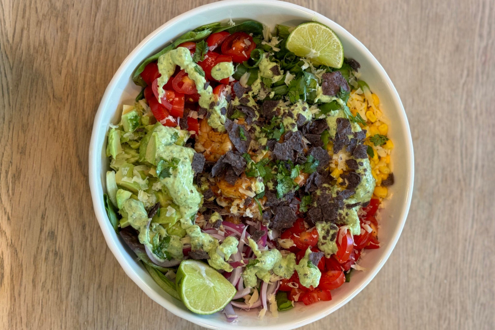 Shrimp Taco Salad