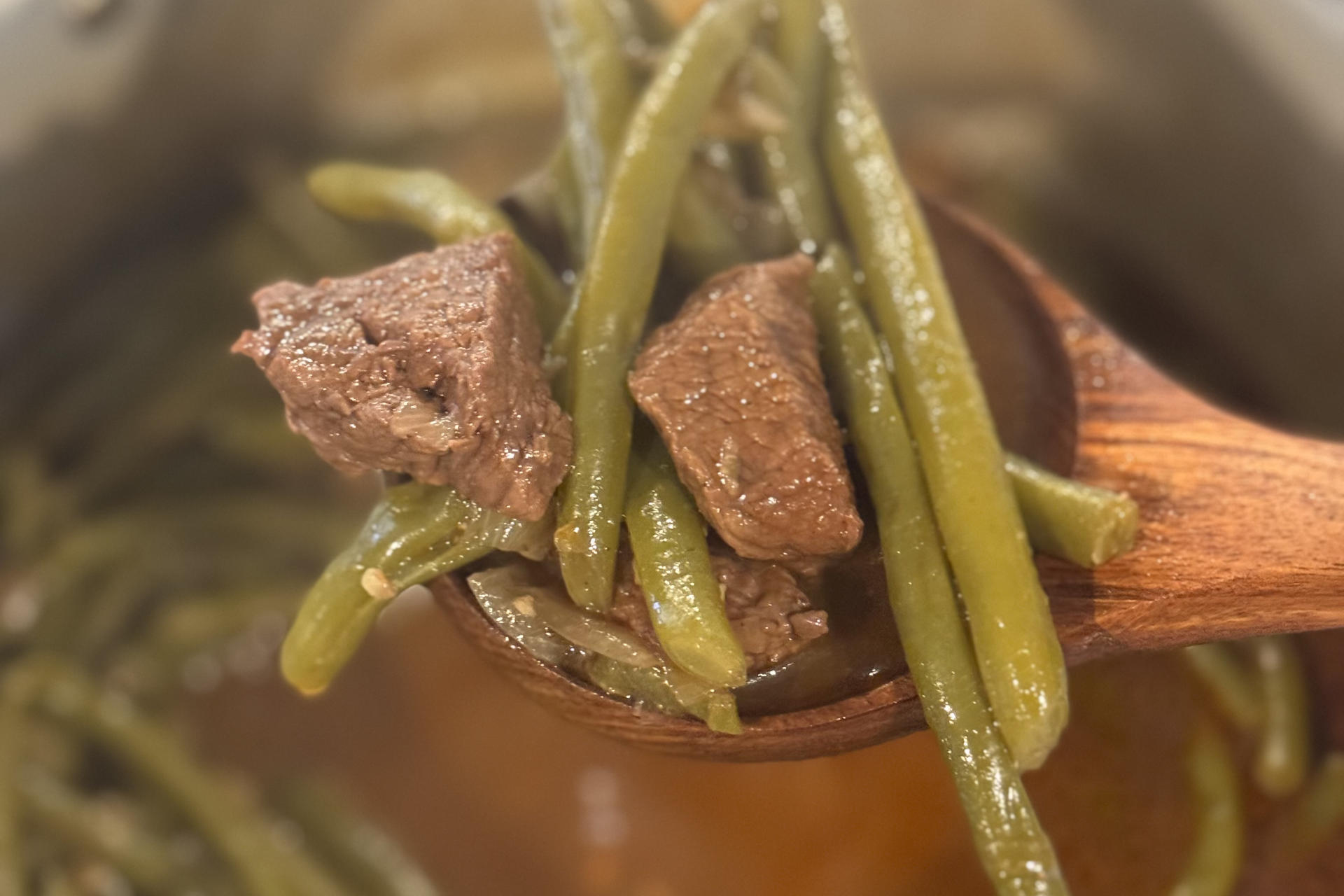 Green Beans & Beef Stew (Lubiya bi Lahme)