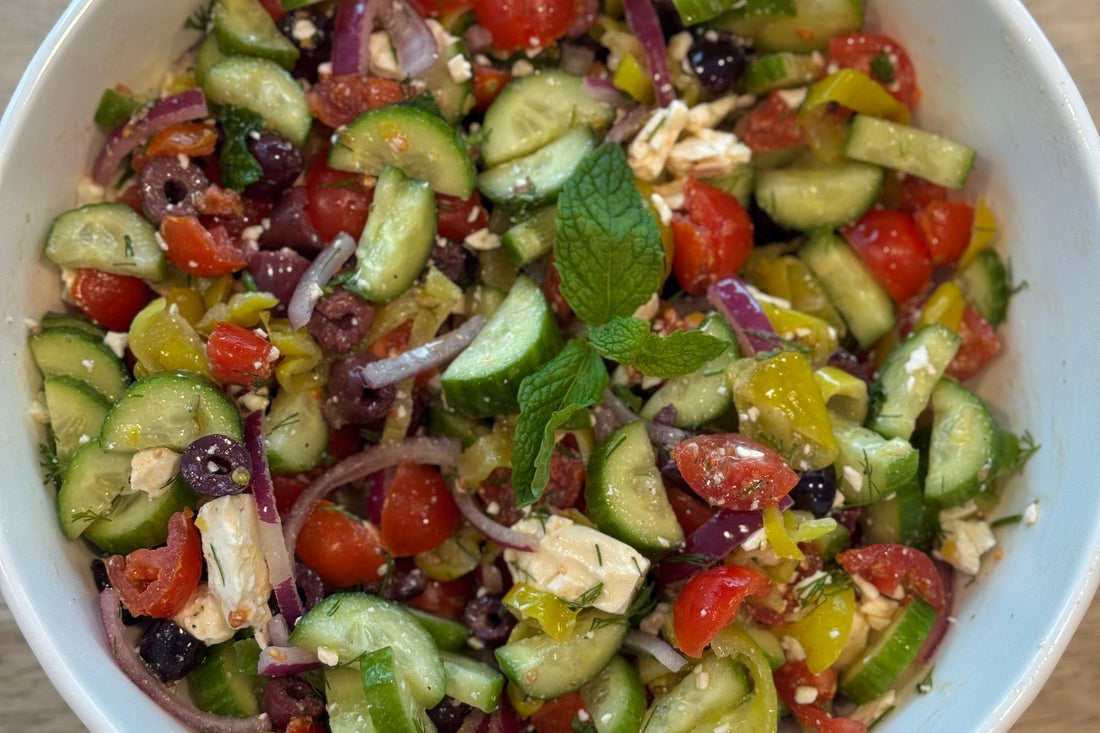 Greek Cucumber Salad (Village Salad)