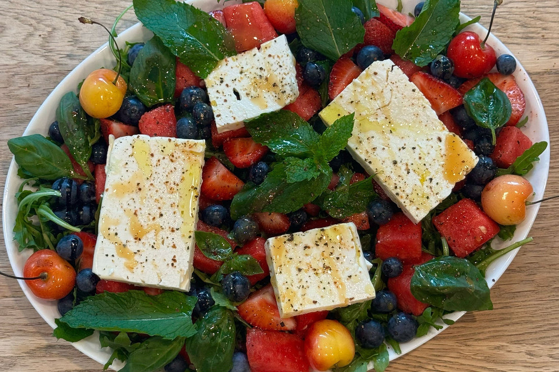 Sweet + Salty Fruit Salad