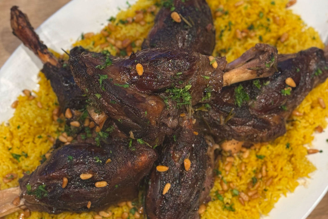 Slow-Cooked Lamb Shanks