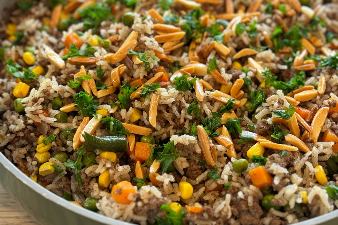 Lebanese Spiced Rice & Beef