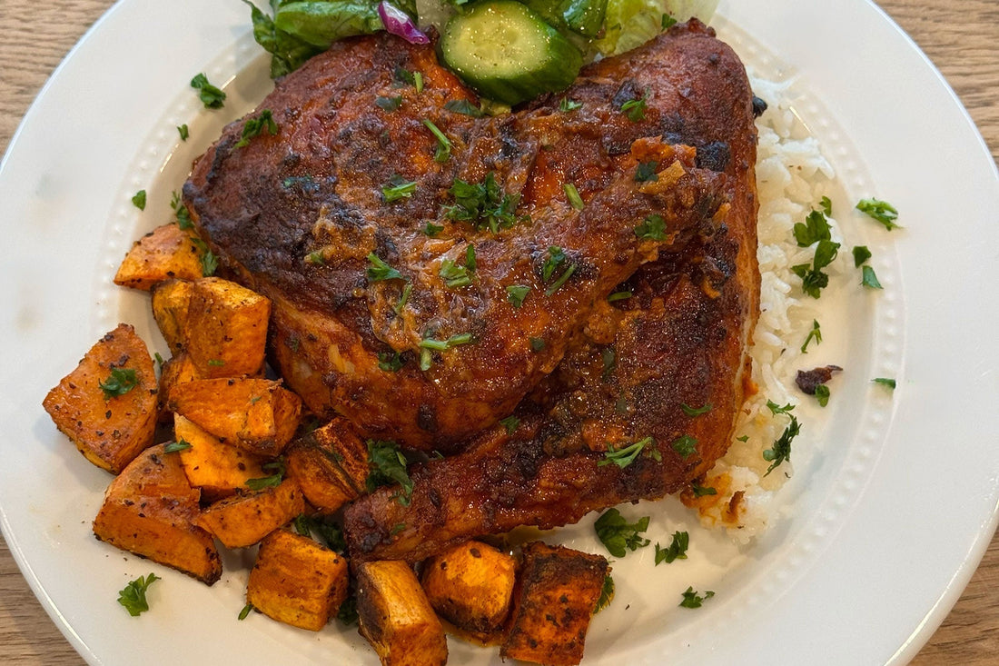 Peanut Butter Baked Chicken