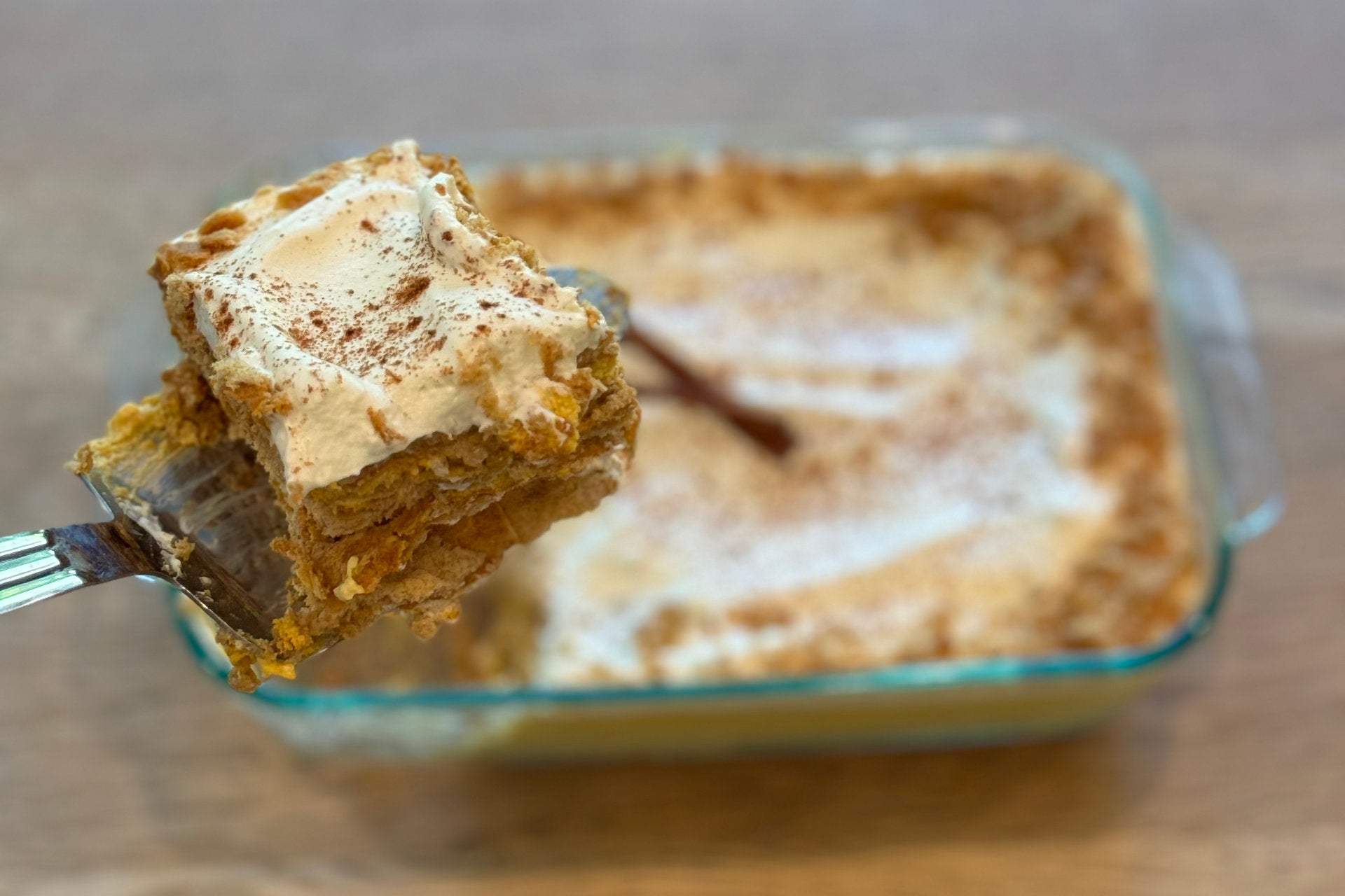 No-Bake Pumpkin Pie Icebox Cake