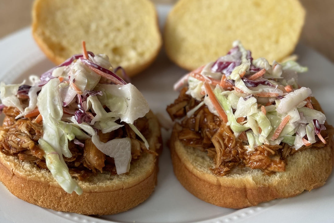 Shredded BBQ Chicken Sandwich