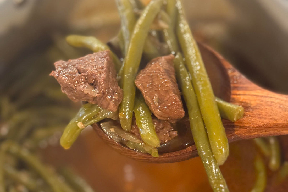 Green Beans & Beef Stew (Lubiya bi Lahme)