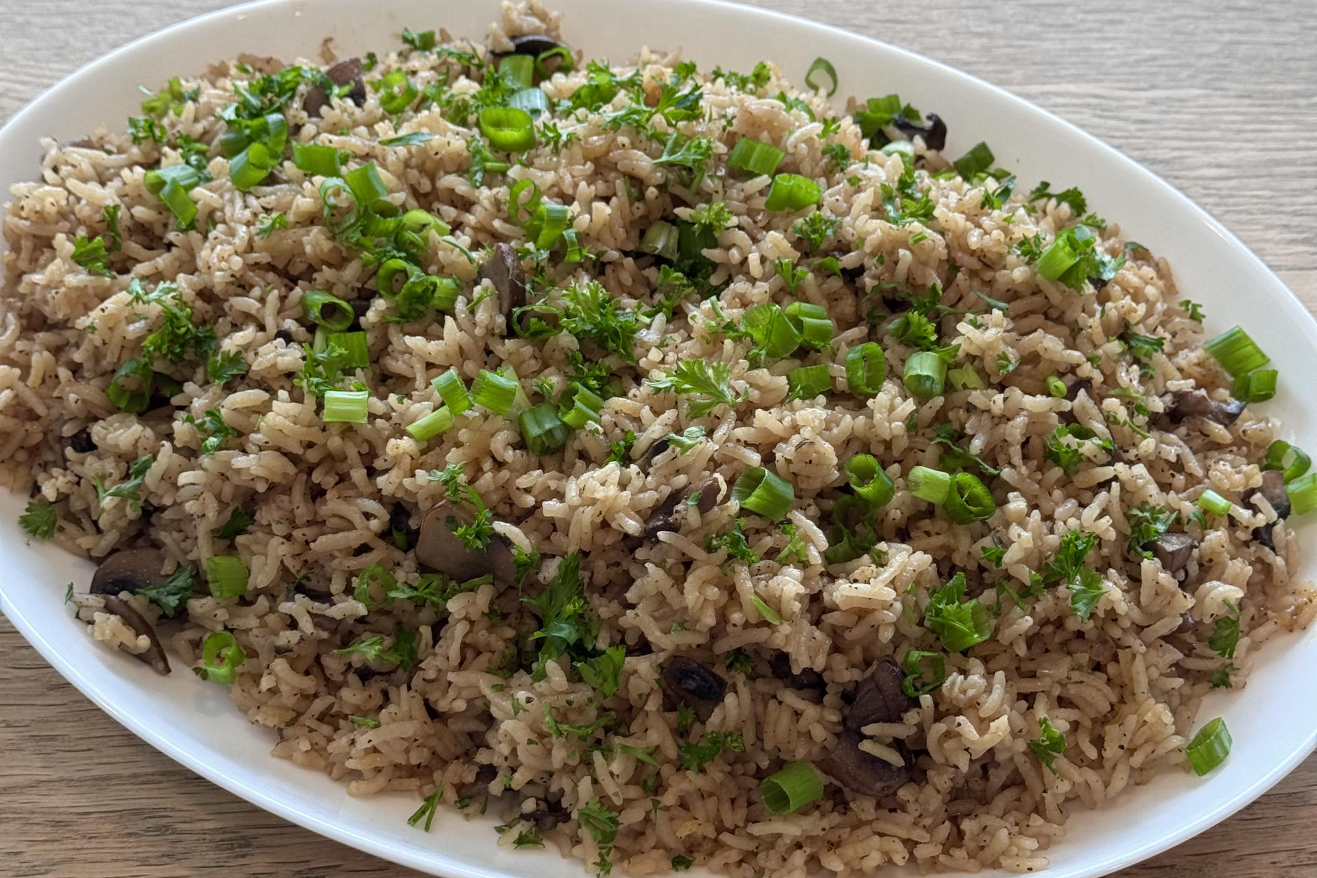 Mushroom Rice